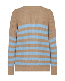 Freequent-Iben-Pullover-Dam-Desert-Taupe-w.-Chambray-Blue-2