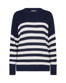 Freequent-Iben-Pullover-Dam-Navy-Blazer-w.-Brilliant-1