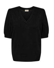 Freequent-Joel-Kortarmad-Pullover-Dam-Black-1