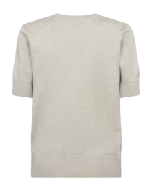 Freequent-Katie-Kortarmad-Pullover-Dam-Moonbeam-Melange-3