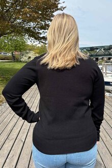 Freequent-Katie-V-ringad-Pullover-Dam-Black-13
