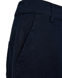Freequent-Lava-Kort-Kjol-Dam-Navy-Blazer-3
