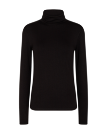 Freequent-Liana-Langarmad-Polo-Dam-Black-1