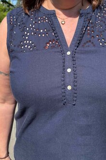 Freequent-Louis-armlos-Blus-Dam-Navy-Blazer-11