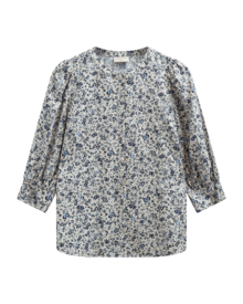 Freequent-Molli-Skjortblus-Dam-Moonbeam-W-Navy-Blazer-1