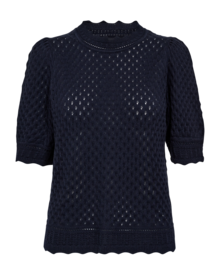 Freequent-Ogina-Topp-Dam-Navy-Blazer-1