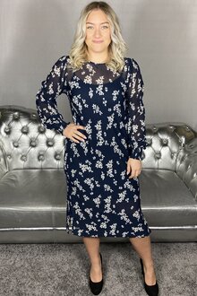 Freequent-Pixie-Klanning-Dam-Navy-Blazer-Mix-10