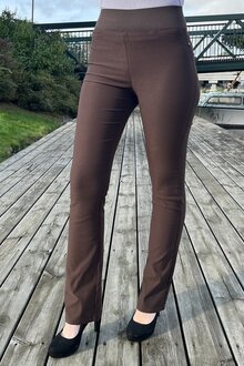 Freequent-Shantal-Bootcut-Langd-32-Power-Dam-Coffee-Bean-1