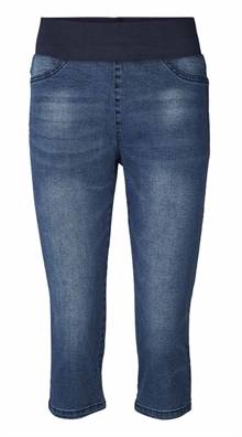 Freequent Shantal Capri Denim blå Dam