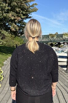 Freequent-Siggy-Cardigan-Dam-Black-W-Copper-Sequins-3