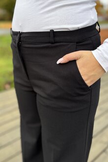 Freequent-Solvej-Wide-Byxa-Dam-Black-11