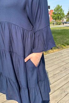 Freequent-Vigge-Klanning-Dam-Navy-Blazer-11