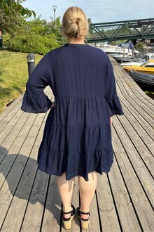 Freequent-Vigge-Klanning-Dam-Navy-Blazer-12