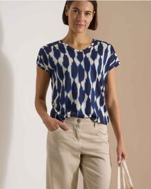 Genevieve-T-shirt-Dam-Urban-Dark-Blue-Cecil--Smilebutiken-2