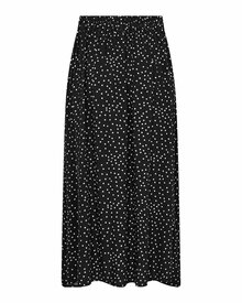 Gilda-3-Prickig-Midikjol-Dam-Black-Combi-Soyaconcept--Smilebutiken-4