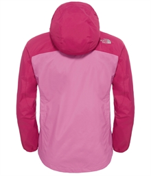 Girls Reflective Jacket RoxbryPink back