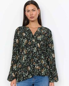 Halbin-1-Blommig-Skjortblus-Dam-Forest-Night-Combi-Soyaconcept--Smilebutiken-1