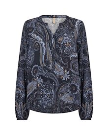 Halna-2-Paisleymonstrad-Blus-Dam-Navy-Combi-Soyaconcept--Smilebutiken-3
