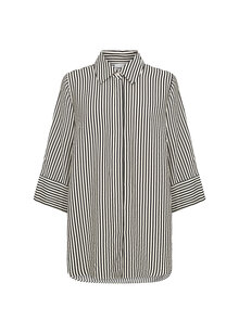 Hedi-1-Randig-Skjorta-Dam-Cream-Combi-Wasabiconcept--Smilebutiken-1