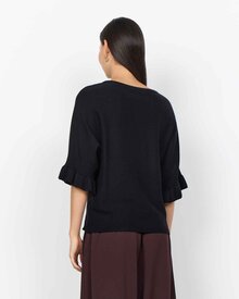 Helda-1-Pullover-Med-Volangarm-Dam-Black-Soyaconcept--Smilebutiken-2