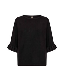 Helda-1-Pullover-Med-Volangarm-Dam-Black-Soyaconcept--Smilebutiken-3