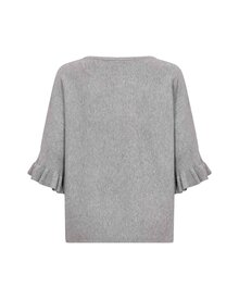 Helda-1-Pullover-Med-Volangarm-Dam-Medium-Grey-Melange-Soyaconcept--Smilebutiken-4