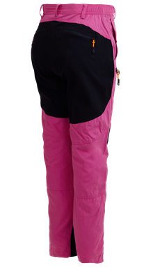 Hunter Lady Pants Pink Hibiskus Outdoorbyxa Dam Tuxer back