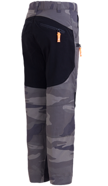 Hunter Pant Jr Camo Print Outdoorbyxa Junior Tuxer back