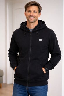 Jack---Jones-Air-Sweat-Zip-Hood-2-Herr-Black-10