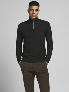Jack---Jones-Emil-Stickad-Troja-Herr-Black-1