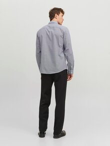 Jack---Jones-Label-Fast-Skjorta-Herr-Navy-Blazer-2