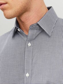 Jack---Jones-Label-Fast-Skjorta-Herr-Navy-Blazer-3