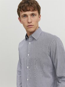 Jack---Jones-Label-Fast-Skjorta-Herr-Navy-Blazer-4