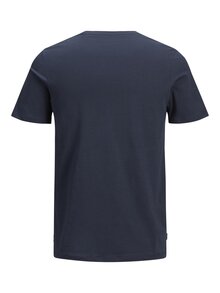Jack---Jones-Organic-Bas-T-shirt-Herr-Navy-Blazer-6