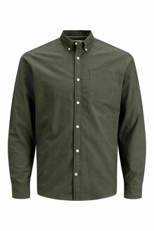 Jack---Jones-Oxford-Skjorta-Herr-Forest-Night-5