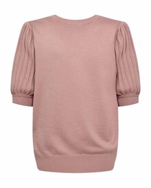 Joel-Kortarmad-Pullover-Dam-Pale-Mauve-Freequent--Smilebutiken-3