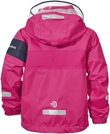 Kalix Kids Jacket Fuchsia Skaljacka Barn Didriksons back