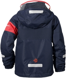 Kalix Kids Jacket Navy Skaljacka Barn Didriksons back