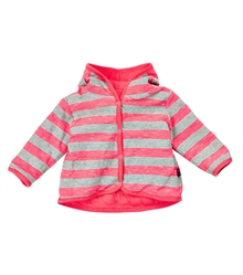 Kani Baby Cardigan Quilt Calypso Coral Striped Me Too