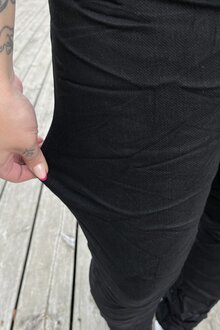 Karostar-Jeans-2-Med-Blingknappar-Dam-Black-3