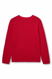 Kopenhaken-Joelle-Stickad-Troja-Dam-Poppy-Red-2
