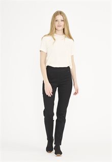 LauRie Serene ML Stretchjeans Dam Svart