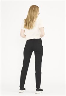 LauRie Serene ML Stretchjeans Dam Svart