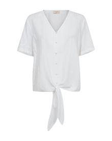 Lava-Blus-Med-Knyt-Dam-Brilliant-White-Freequent--Smilebutiken-1