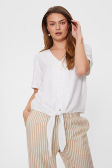 Lava-Blus-Med-Knyt-Dam-Brilliant-White-Freequent--Smilebutiken-4