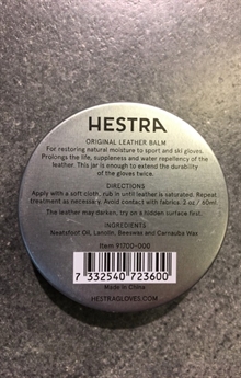 Leather Balm White Hestra 2