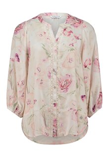 Lenja-Blus-Dam-Bloom-Zabaione--Smilebutiken-1