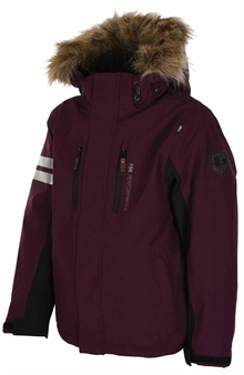Lindberg Colden Vinterjacka Junior Plommon 1