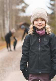 Lindberg Melbourne Softshelljacka Barn Junior Svart