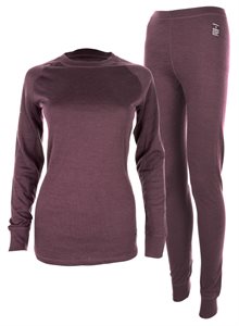 Lindberg Merino Ullunderställ Dam Dry Rose
